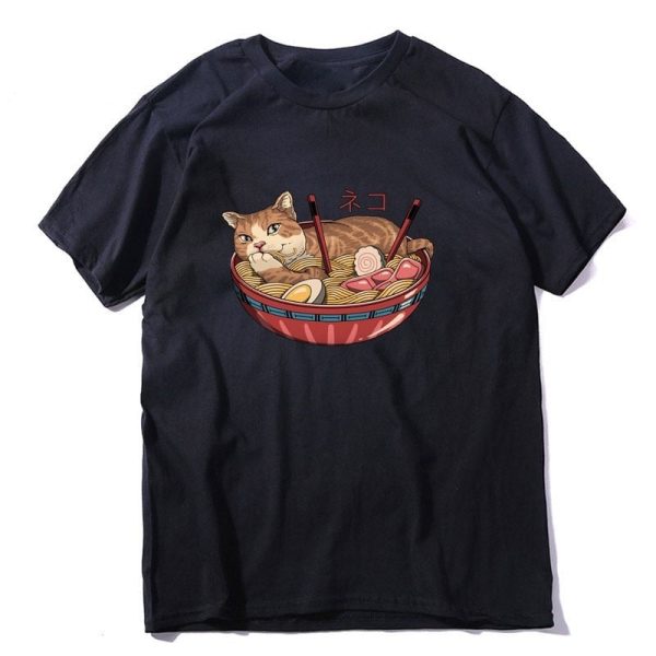 The Ramen Master Japanese Cat Shirt