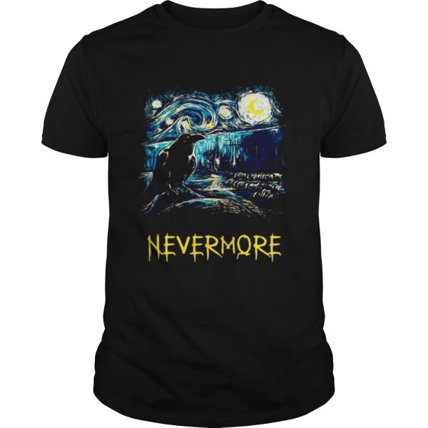 The Raven Nevermore shirt