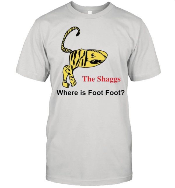 The Shaggs Where Is Foot Foot shirt