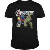 The Simpsons Marvel Avengers Endgame shirt