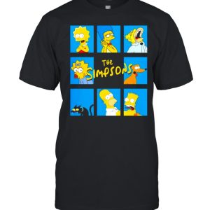 The Simpsons brady bunch shirt