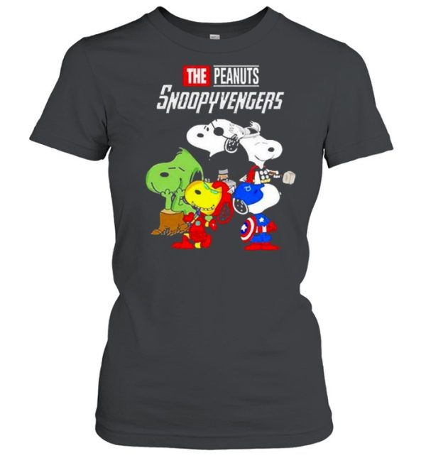 The peanuts snoopyvengers shirt