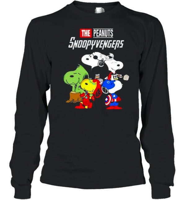 The peanuts snoopyvengers shirt