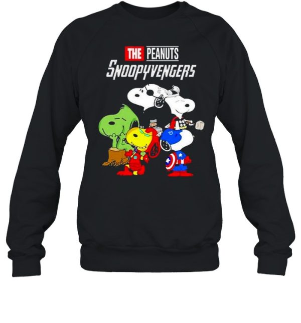 The peanuts snoopyvengers shirt