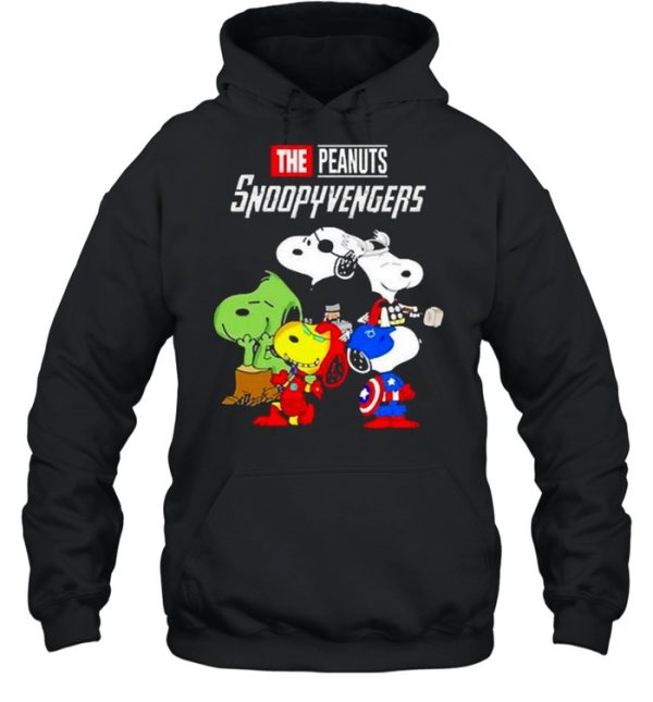 The peanuts snoopyvengers shirt