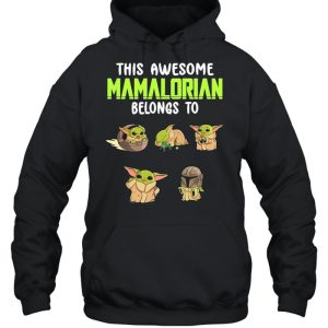 This Awesome Mamalorian Belong To Star Wars Baby Yoda shirt 5