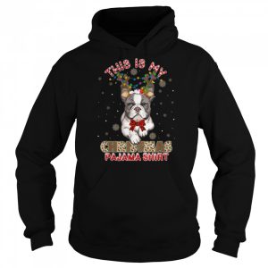 This Is My Christmas Pajama Bulldog Lover T Shirt 5