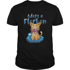 Top Adopt A Flerken Cat Eating Octopus shirt