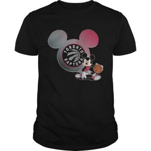 Toronto Raptors Mickey Play Basketball TShirt