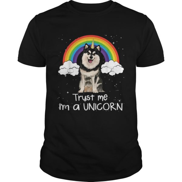 Trust Me Im A Unicorn Dog shirt