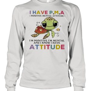 Turtle I Have Attitude Turtle Lovers Shirt 3