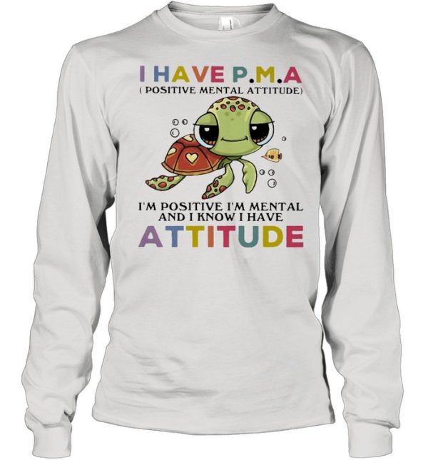 Turtle I Have Attitude Turtle Lovers Shirt