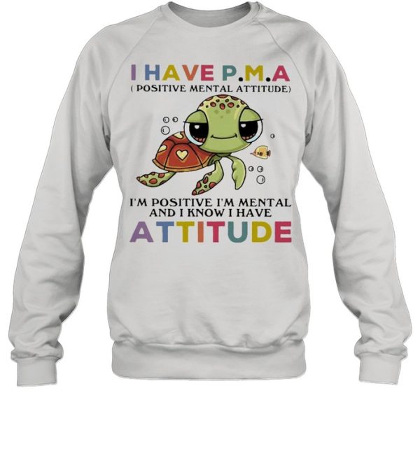 Turtle I Have Attitude Turtle Lovers Shirt