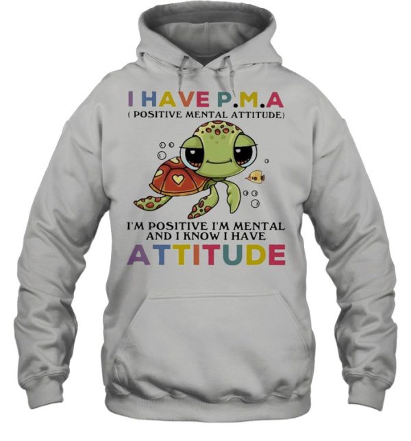 Turtle I Have Attitude Turtle Lovers Shirt