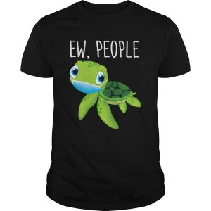 Turtle mask ew people shirt