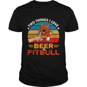 Two Things I Love Beer 2021 Vintage shirt