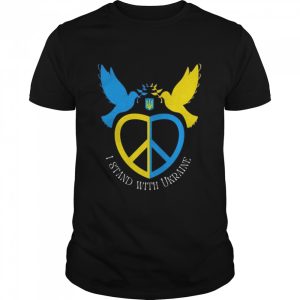 Ukraine freedom and peace dove stand with ukraine shirt 1