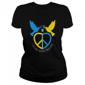 Ukraine freedom and peace dove stand with ukraine shirt 2