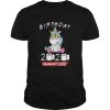 Unicorn Birthday 2020 Quarantined shirt
