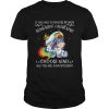 Unicorn Eeyore if you have to choose between being right and kind shirt