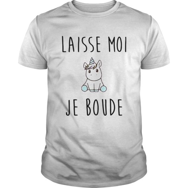 Unicorn Laisse Moi Je Boude shirt