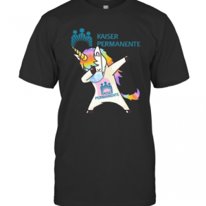 Unicorn Mask Dabbing Kaiser Permanente T-Shirt