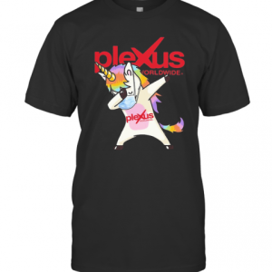 Unicorn Mask Dabbing Plexus Worldwide T-Shirt