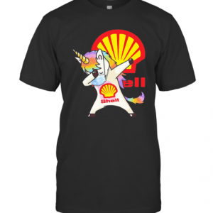 Unicorn Mask Dabbing Shell Logo T-Shirt