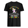 Unicorn Math Teacher Like A Regular Math Teacher Only More Awesome T-Shirt