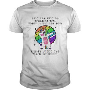 Unicorn dabbing back the fuck up sprinkle tits today is not the day shirt – Trend Tee Shirts Store