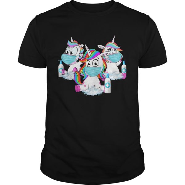 Unicorns Face Mask shirt