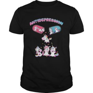 Unicorns antidepression shirt