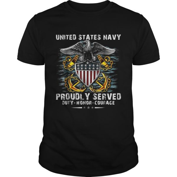 United States Navy Proudy Served shirt