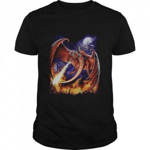 Vintage 90s Liquid Blue Dragon shirt 1