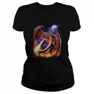 Vintage 90s Liquid Blue Dragon shirt