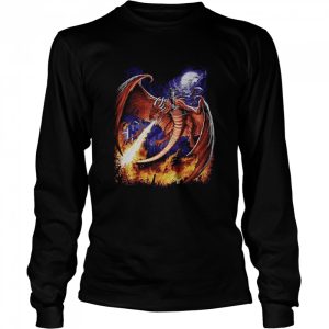 Vintage 90s Liquid Blue Dragon shirt 3