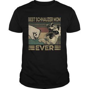 Vintage Best Schnauzer Mom Ever shirt