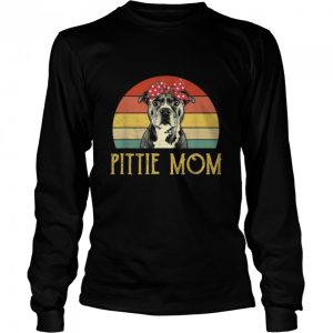 Vintage Pittie Mom Shirt Pitbull Dog Lovers Mothers Day T Shirt 3