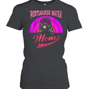 Vintage Portuguese Water Mom Mother's Day Shirt 2