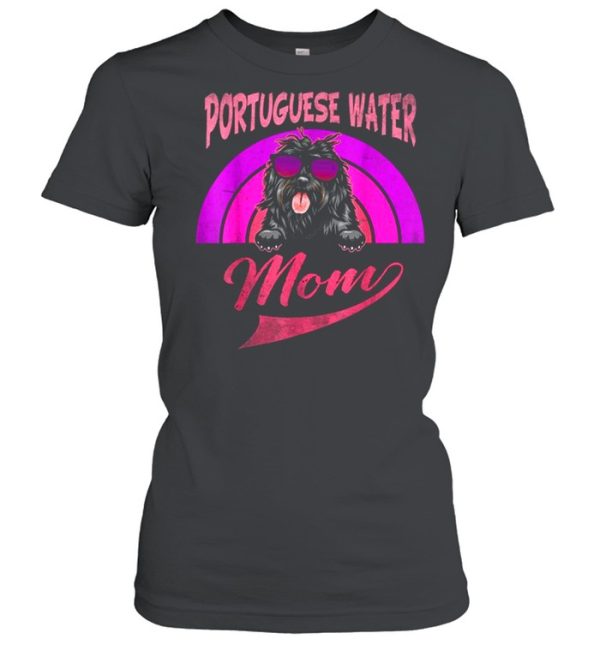 Vintage Portuguese Water Mom Mother’s Day Shirt