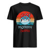 Vintage Retro Mommy Sharks Glasses Shirt