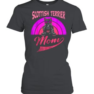 Vintage Scottish Terrier Mom Mother's Day Shirt 2