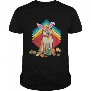 Vintage Shiba Inu Happy Easter Day Dog Shirt