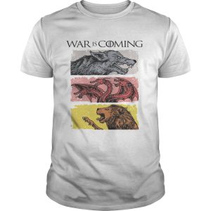 War is coming sublimation dryfit Game of Thrones tshirt