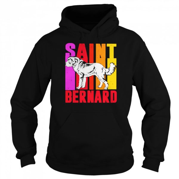 Warm snuggles and Saint Bernard shirt