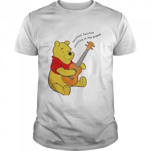 Winnie The Pooh Playing Guitar shirt 1