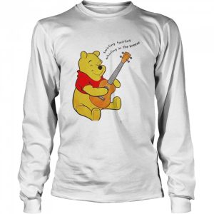 Winnie The Pooh Playing Guitar shirt 3