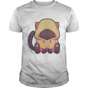 Wolfy the witch sitting cat shirt 1