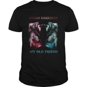 Wolves Hello Darkness my old friend shirt