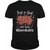 Wombat Love Marsupial Australia Girl Shirt